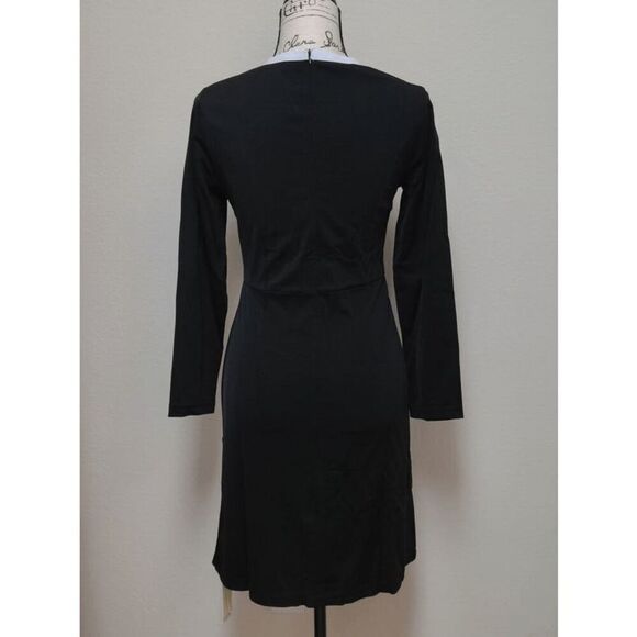 NWT Retro Vintage Pinup 1940s 1950s Classy Elegant Modest Button Bow Dress L - Picture 7 of 13